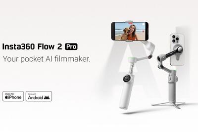 گیمبال Insta 360 Flow 2 Pro با هوش مصنوعی و امکان ردیابی چندین سوژه معرفی شد