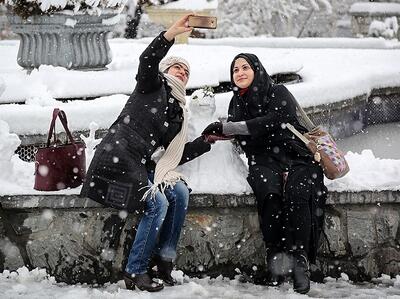 بارش باران و برف در تهران از امروز تا دوشنبه / کاهش محسوس دما تا روز سه‌شنبه