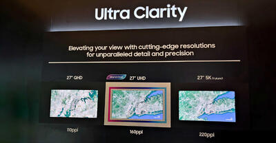 سامسونگ مانیتور 27 اینچی Ultra Clarity QD-OLED با وضوح 5K را ارائه خواهد داد