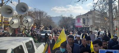 برگزاری راهپیمایی جمعه نصر در خرم‌آباد