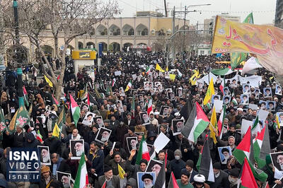 ویدیو/ جشن جمعه نصر و پیروزی مردم غزه در شهرهای مختلف کشور