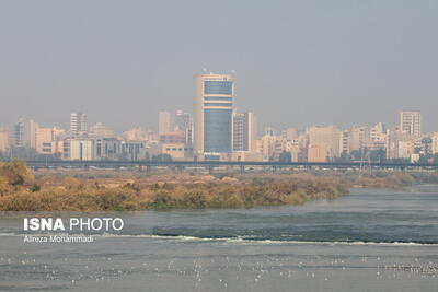 آلودگی هوا در ۱۱ شهر خوزستان