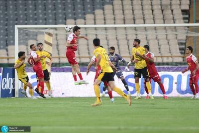 سوپرجام فوتبال ایران| سپاهان 1-0 پرسپولیس (پایان نیمه اول)+ویدیوی گل