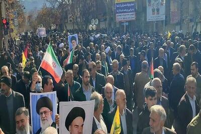 راهپیمایی «جمعه نصر» در خرم‌آباد برگزار شد