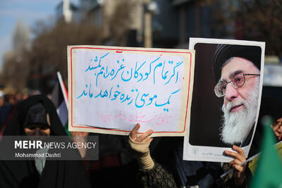 راهپیمایی «جمعه نصر» در اردبیل