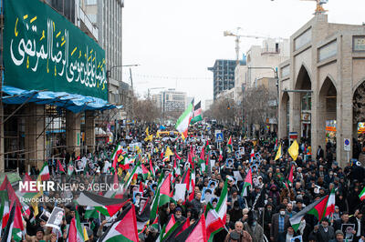 راهپیمایی «جمعه نصر» در مشهد