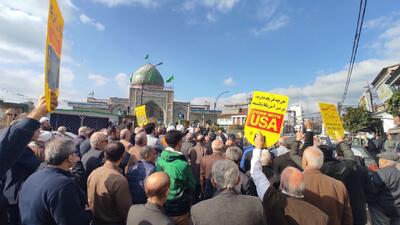 راهپیمایی «جمعه نصر» در آستانه اشرفیه