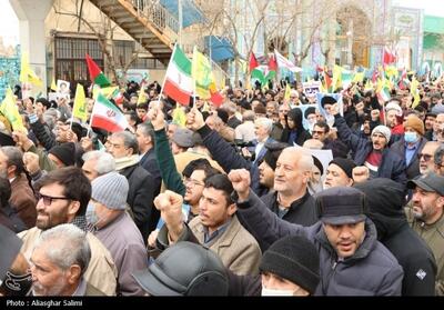 برگزاری راهپیمایی نصر در اردبیل - تسنیم