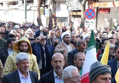 راهپیمایی   جمعه نصر   پس از اقامه نماز جمعه تهران برگزار شد - تسنیم