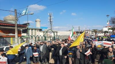 جشن پیروزی جبهه مقاومت در گیلان