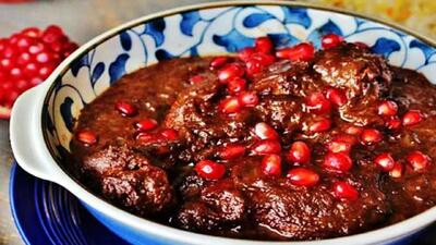 طرز تهیه خورشت انار| خیلی خوشمزه س!