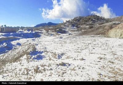 برف زنجان را فرا می‌گیرد - تسنیم