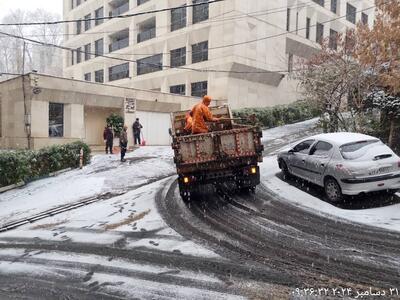 مشکلات برفی را در تماس با ۱۳۷ گزارش دهید