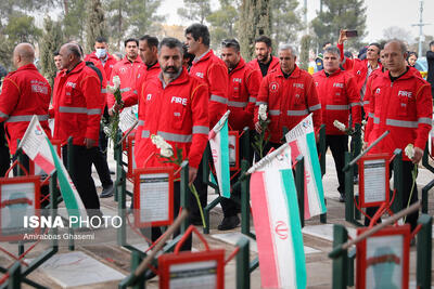 هشتمین سالگرد شهادت آتش نشانان فاجعه پلاسکو