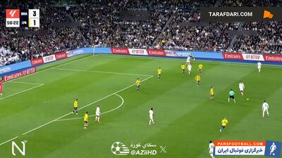 گل رودریگو به لاس پالماس (رئال مادرید 4-1 لاس پالماس) - پارس فوتبال