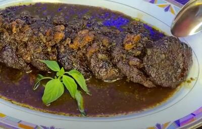 طرز تهیه شامی کباب لرستان اصل / فیلم