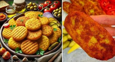 طرز تهیه کوکو سیب زمینی ترد و خوشمزه / اینجوری درست کنید حسابی پفکی میشه