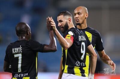 الاتحاد 2-1 الشباب / نفس کریم بنزما پشت سر الهلال