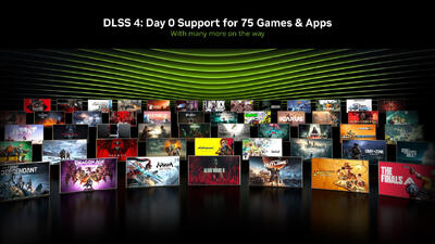 Nvidia DLSS 4 در زمان عرضه برای ۷۵ بازی در دسترس خواهد بود+ فهرست عناوین - گیمفا