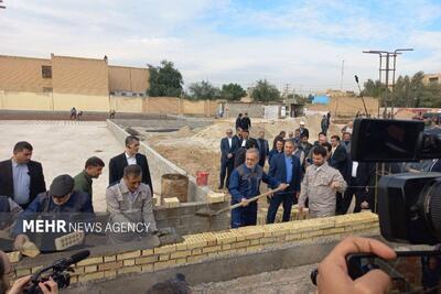 اقدام جالب رئیس جمهور در اهواز؛ بنایی برای مدرسه