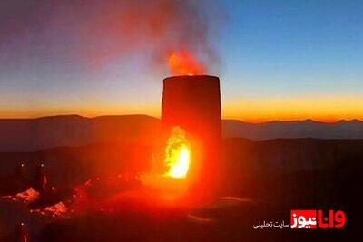 یک بلاگر در گیلان روی قلعه ۱۵۰۰ ساله بنزین ریخت و آن را به آتش کشید - پایگاه خبری مدارا