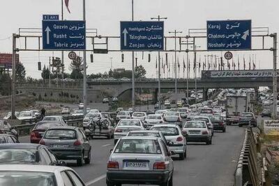 بزرگراه شهید سلیمانی امشب مسدود می شود