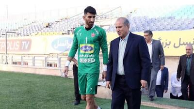 علیرضا بیرانوند پرسپولیسی‌ها را سر لج انداخت