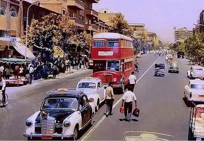 بستنی و تاریخ: عکسی بی‌نظیر از تهران پهلوی دوم