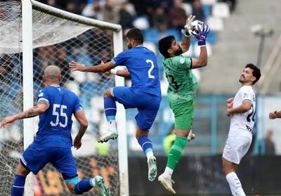 تساوی استقلال مقابل ملوان؛ آبی‌ها همچنان نمی‌برند!