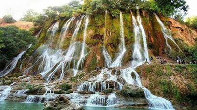 آبشار بیشه؛ نگینی در دل طبیعت لرستان