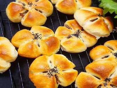 طرز تهیه نان شیر خرما نرم و خوشمزه مرحله به مرحله - فراشپز