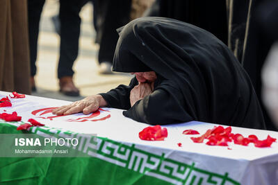 بازگشت پیکر مطهر ۴۱ شهید دفاع مقدس از مرز شلمچه