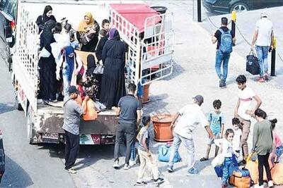 صهیونیست‌ها با دیدن بازگشت هزاران شهروند لبنانی و فلسطینی به خانه‌هایشان حیرت زده شدند