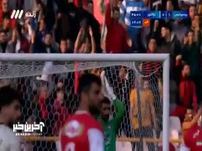 واکنش بیرانوند در مقابل شعار هواداران پرسپولیس علیه او