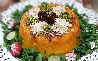 طرز تهیه ته‌چین گوشت و بادمجان خوشمزه به روش رستورانی - فراشپز