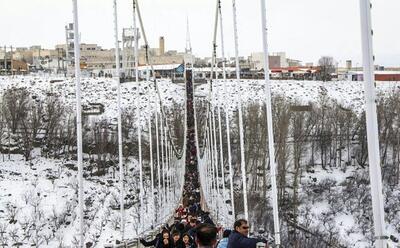 پل معلق مشگین‌شهر میزبان جشنواره گردشگری ملی شد