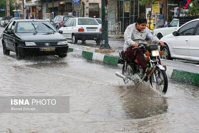 ثبت بارش ۵۵ میلیمتری در رضوانشهر