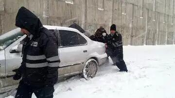 این نقاط کشور سفیدپوش شد