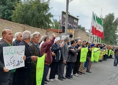 صدای اعتراض بازنشستگان شوش و اهواز بلند شد اندیشه معاصر