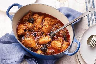 طرز تهیه خورش آلو مازندرانی معجونی از رنگ و مزه