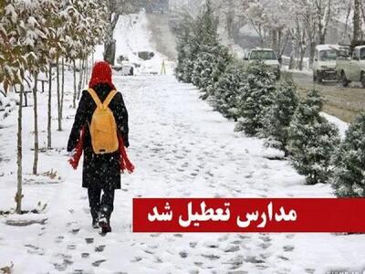 برودت هوا مدارس همدان را تعطیل کرد؛ آموزش به صورت آنلاین