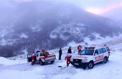 نجات معجزه‌آسای 23 نفر از چنگال برف و کولاک در مازندران