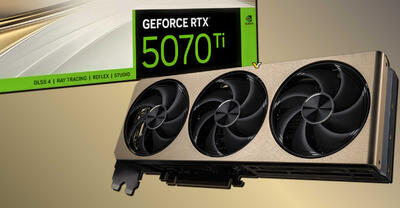 کارت گرافیک‌های GeForce RTX 5070 Ti انویدیا در تاریخ 2 اسفند عرضه می‌شود