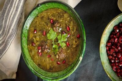 آموزش آشپزی / طرز تهیه آش انار ساده