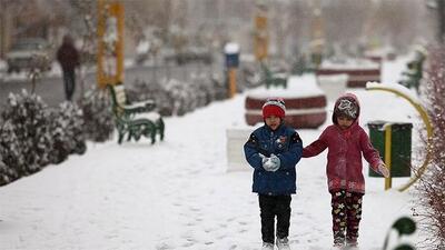 بارش برف و باران در این ۱۱ استان