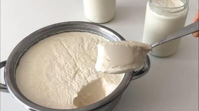 طرز تهیه ماست سفت قالبی / ترفند بستن ماست و جلوگیری از شل شدن