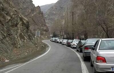 جاده چالوس از ساعت ۱۱ یک‌طرفه می‌شود