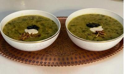 طرز تهیه آش گشنیز خانگی+ نکات و فوت‌وفن ها