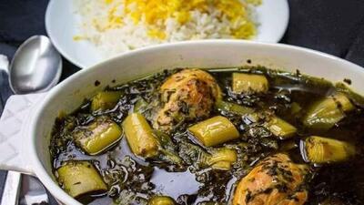 طرز تهیه خورش تره فرنگی با رنگ و مزه عالی