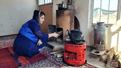 غذای روستایی در ایران؛ پخت بریانی افغانستانی با گوشت بره (فیلم)